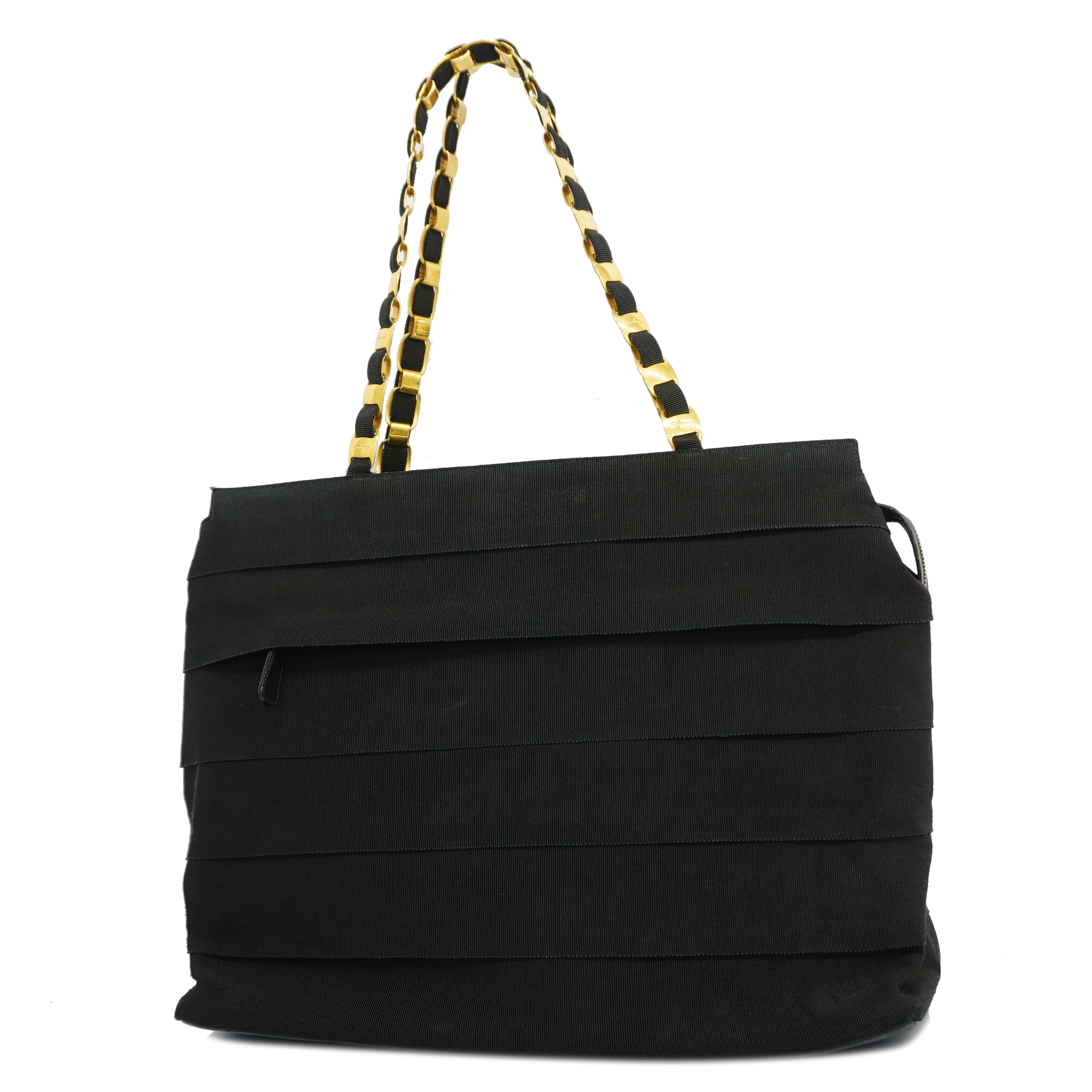 Salvatore Ferragamoauth Tote Bag Women's Canvas Black